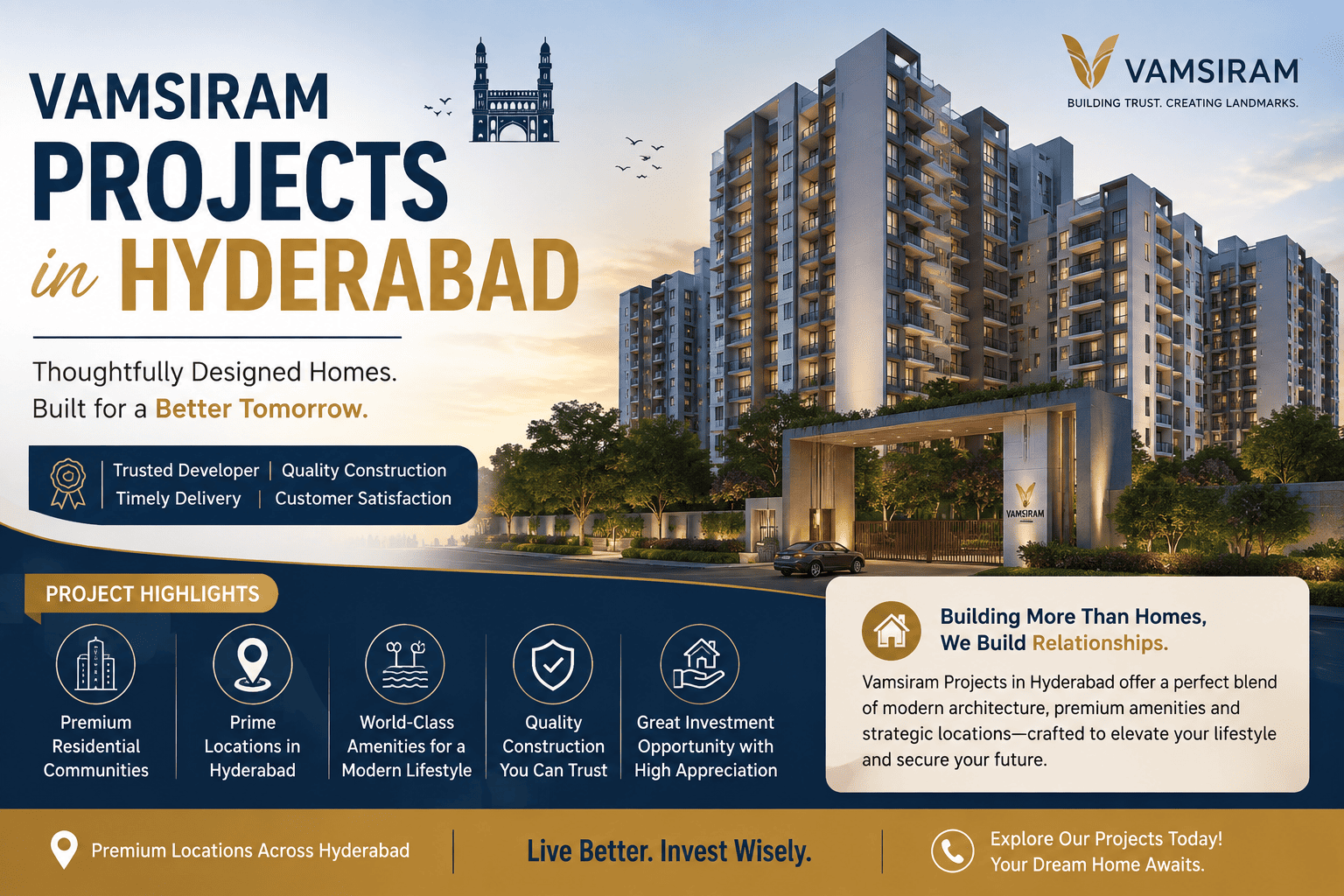 Vamsiram Projects in Hyderabad